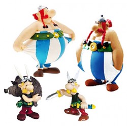 Figuras de Asterix y Obelix